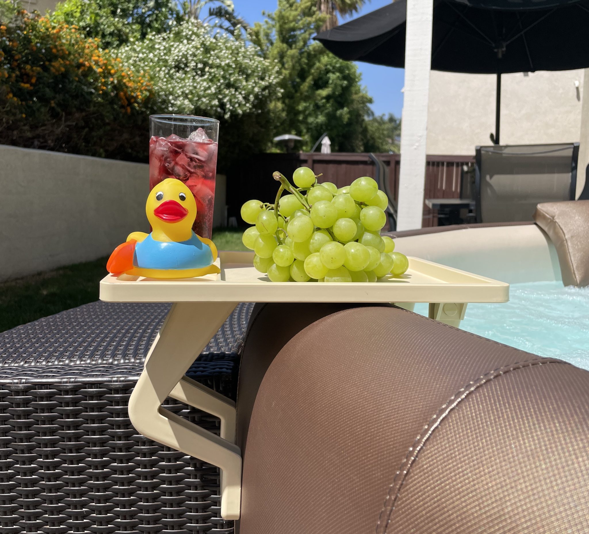 AquaTray Spa Side Table Simple Care by Softub Spas